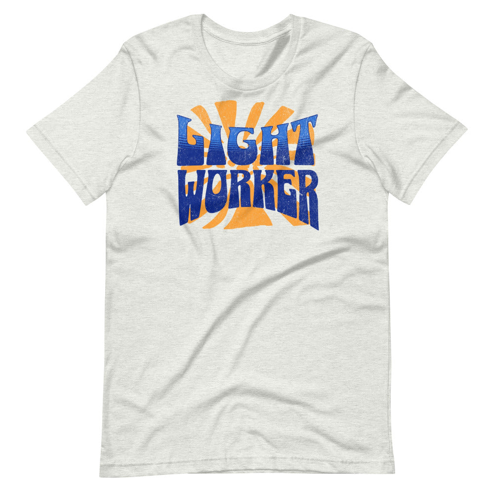 Light Worker TShirt - Ash Color - https://ascensionemporium.net