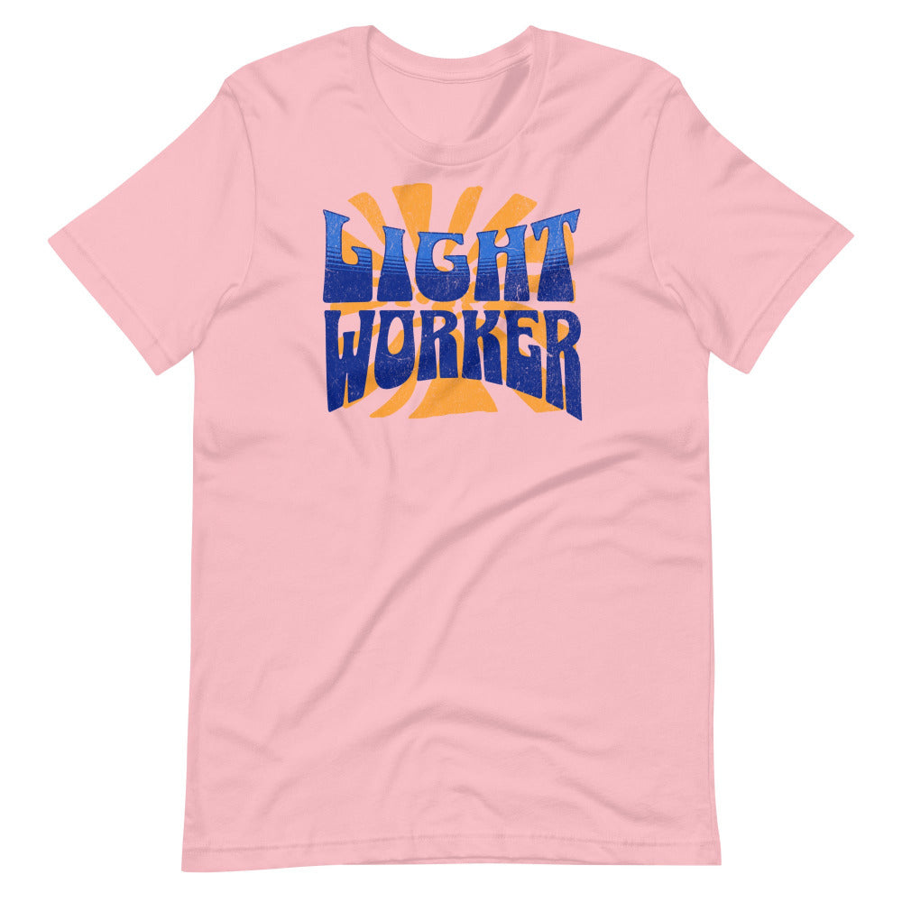 Light Worker TShirt - Pink Color - https://ascensionemporium.net
