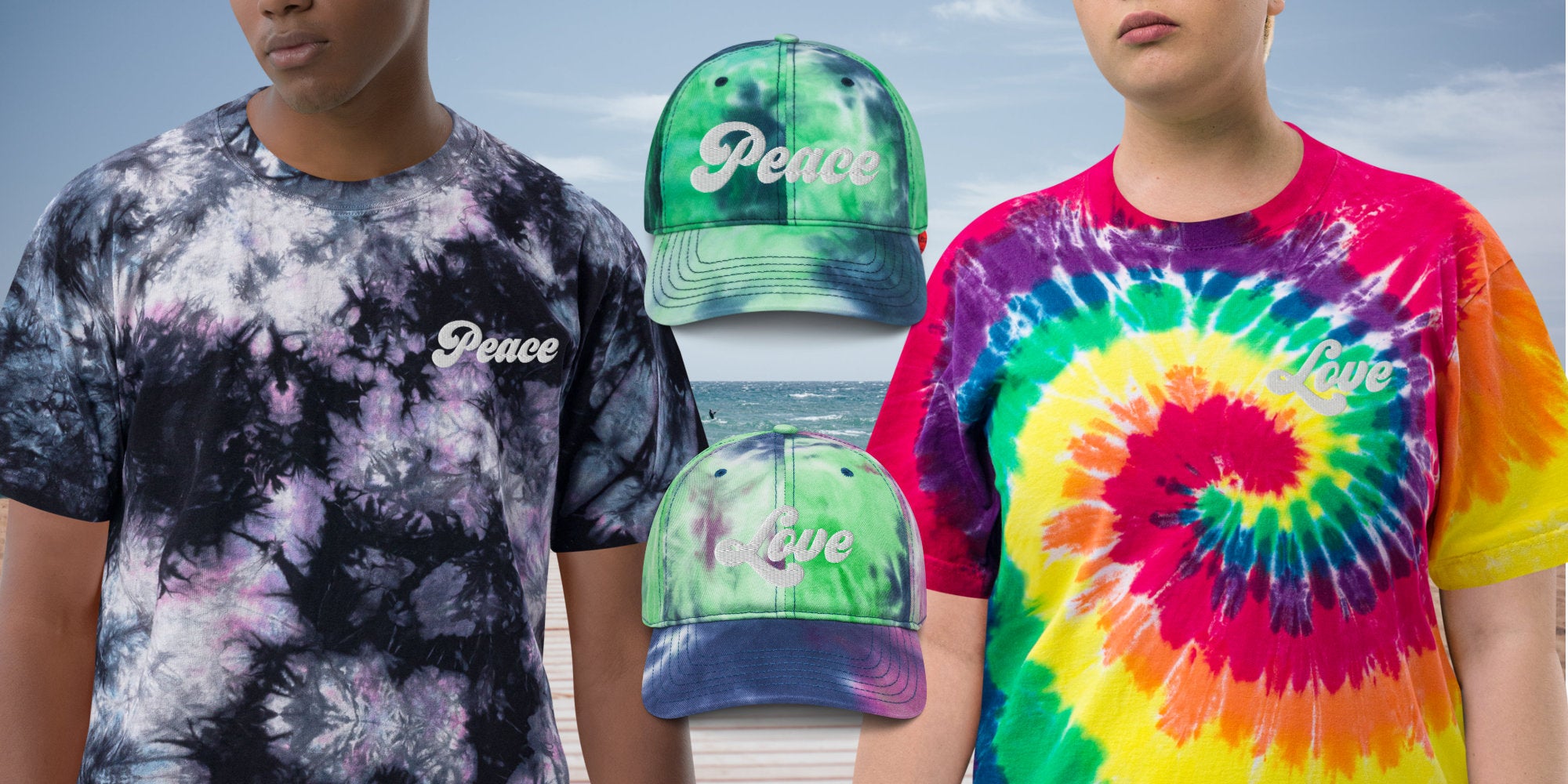 Peace Love Tie Dye Collection