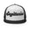 Sagittarius Zodiac Embroidered Flat Bill Trucker Hat - Black/White Color - https://ascensionemporium.net