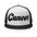 Cancer Zodiac Embroidered Flat Bill Trucker Hat - Black/White/Black Color - https://ascensionemporium.net