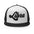 Libra Zodiac Embroidered Flat Bill Trucker Hat - Black/White/Black Color - https://ascensionemporium.net