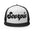Scorpio Zodiac Embroidered Flat Bill Trucker Hat - Black/White/Black Color - https://ascensionemporium.net