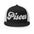 Pisces Zodiac Embroidered Flat Bill Trucker Hat - Black/White Color - https://ascensionemporium.net