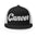 Cancer Zodiac Embroidered Flat Bill Trucker Hat - Black/White Color - https://ascensionemporium.net