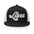 Libra Zodiac Embroidered Flat Bill Trucker Hat - Black/White Color - https://ascensionemporium.net