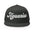 Aquarius Zodiac Embroidered Flat Bill Trucker Hat - Charcoal Color - https://ascensionemporium.net