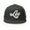 Leo Zodiac Embroidered Flat Bill Trucker Hat - Charcoal Color - https://ascensionemporium.net