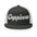 Capricorn Zodiac Embroidered Flat Bill Trucker Hat - Charcoal/White Color - https://ascensionemporium.net