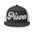 Pisces Zodiac Embroidered Flat Bill Trucker Hat - Charcoal/White Color - https://ascensionemporium.net