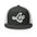 Leo Zodiac Embroidered Flat Bill Trucker Hat - Charcoal/White Color - https://ascensionemporium.net