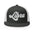 Libra Zodiac Embroidered Flat Bill Trucker Hat - Charcoal/White Color - https://ascensionemporium.net