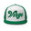 Virgo Zodiac Embroidered Flat Bill Trucker Hat - White/Kelly Color - https://ascensionemporium.net