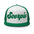 Scorpio Zodiac Embroidered Flat Bill Trucker Hat - Kelly/White/Kelly Color - https://ascensionemporium.net