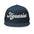 Aquarius Zodiac Embroidered Flat Bill Trucker Hat - Navy Color - https://ascensionemporium.net