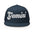 Gemini Zodiac Embroidered Flat Bill Trucker Hat - Navy Color - https://ascensionemporium.net