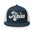 Aries Zodiac Embroidered Flat Bill Trucker Hat - Navy/White Color - https://ascensionemporium.net