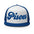Pisces Zodiac Embroidered Flat Bill Trucker Hat - Royal/White/Royal Color - https://ascensionemporium.net