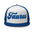 Taurus Zodiac Embroidered Flat Bill Trucker Hat - Royal/White/Royal Color - https://ascensionemporium.net