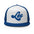 Leo Zodiac Embroidered Flat Bill Trucker Hat - Royal/White/Royal Color - https://ascensionemporium.net