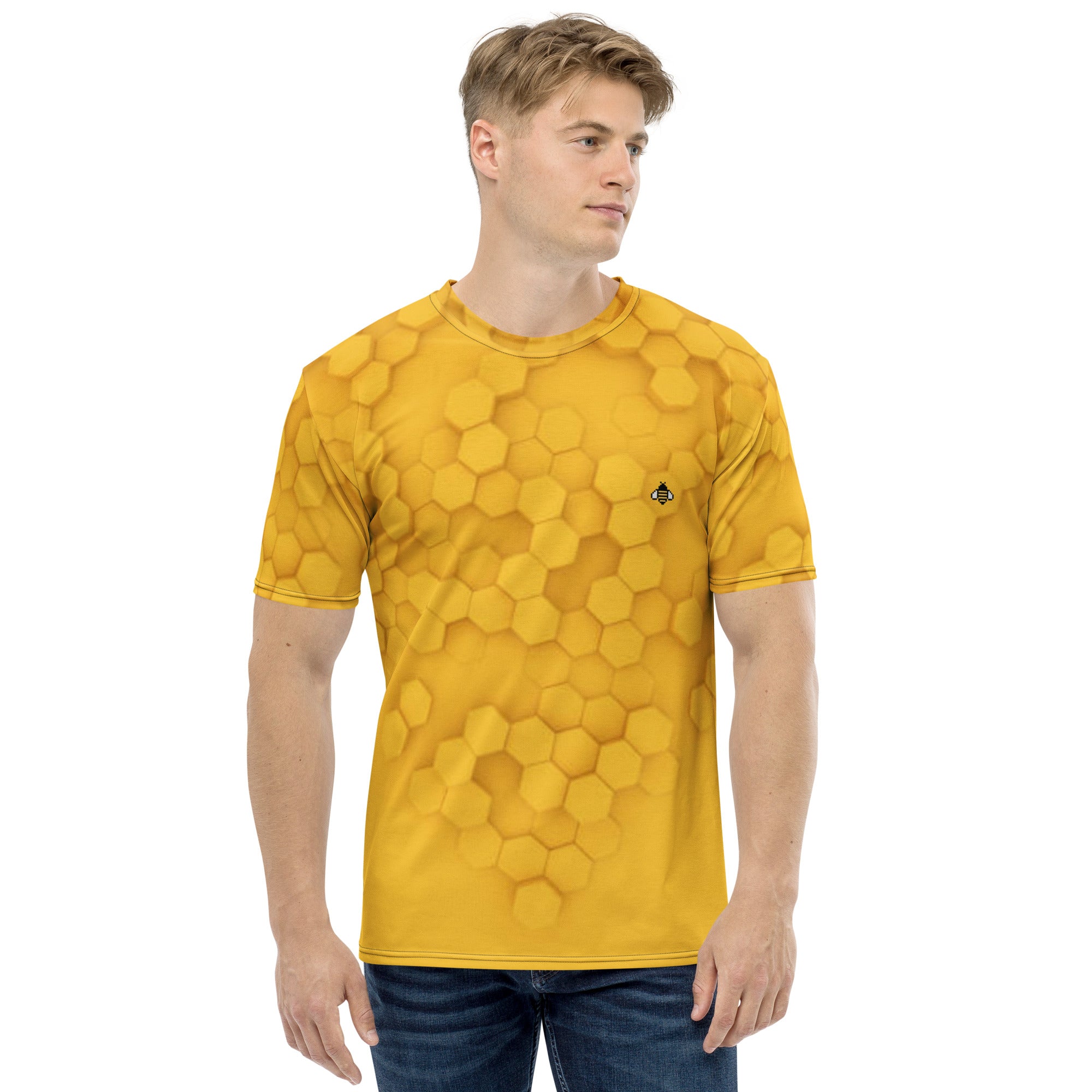 Honeycomb Men's TShirt - Front - https://ascensionemporium.net
