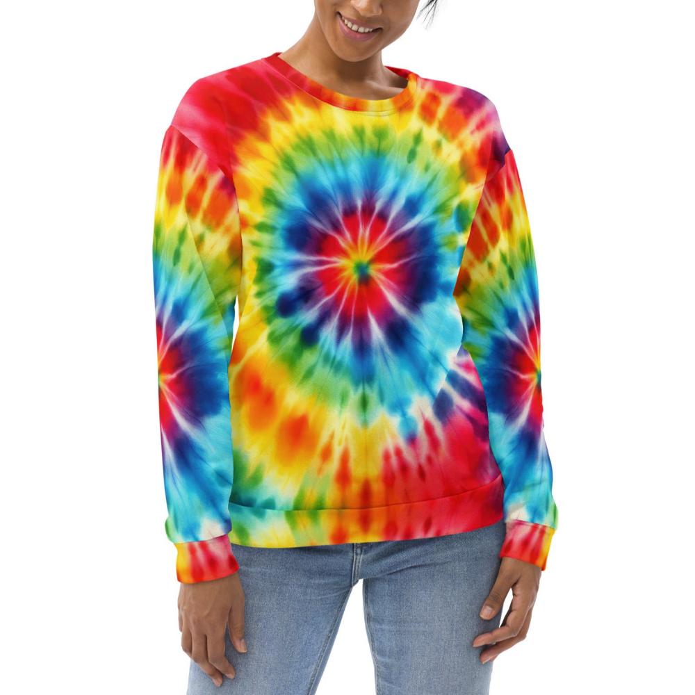 Tie Dye Eco-Friendly Sweatshirt - https://ascensionemproium.net