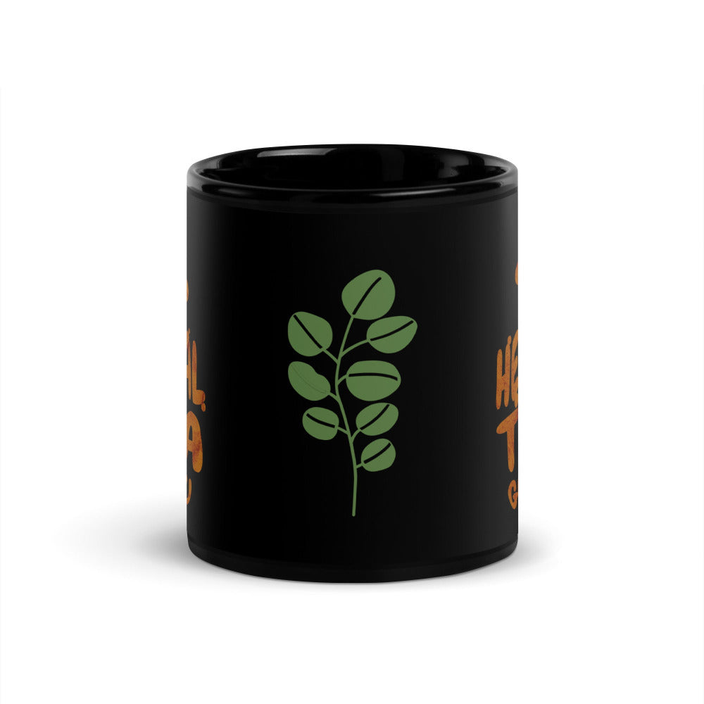 Herbal Tea Guru Mug - Black Color - https://ascensionemporium.net 
