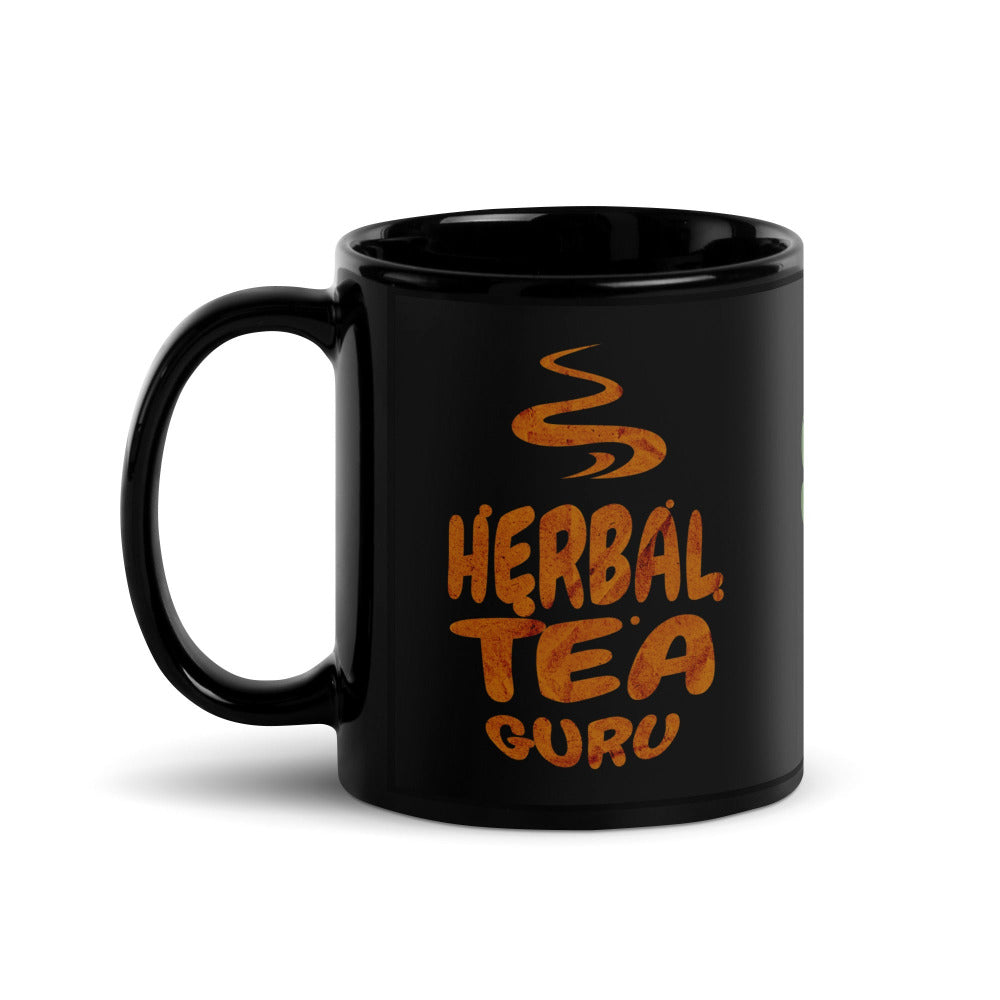 Herbal Tea Guru Mug - Black Color - https://ascensionemporium.net 