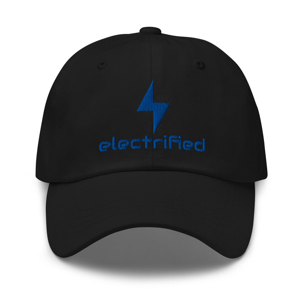 Electrified Embroidered Cap - Black Color - https://ascensionemporium.net