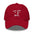 We Don't Believe You Adjustable Cap Front - Cranberry Color - https://ascensionemporium.net