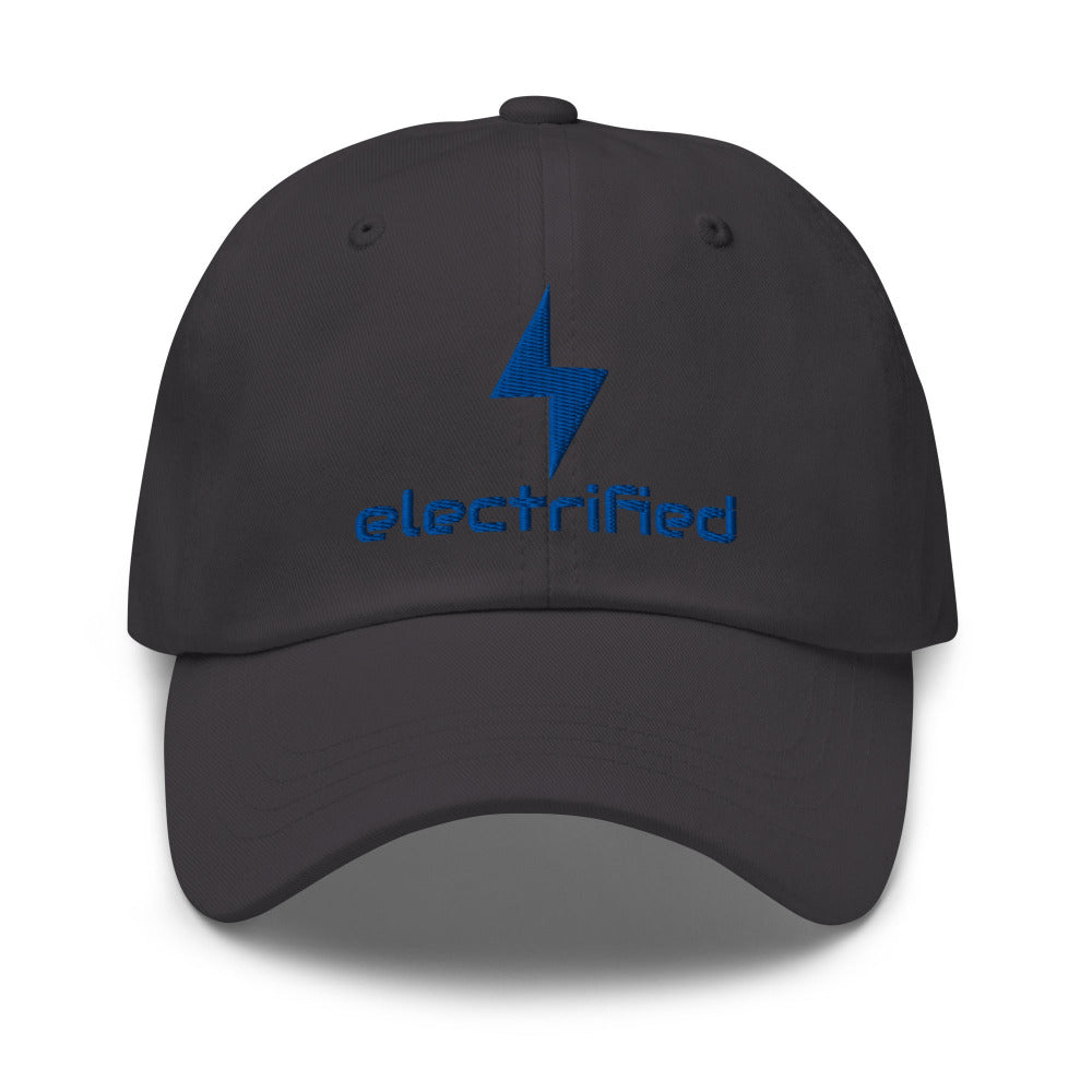 Electrified Embroidered Cap - Dark Grey Color - https://ascensionemporium.net