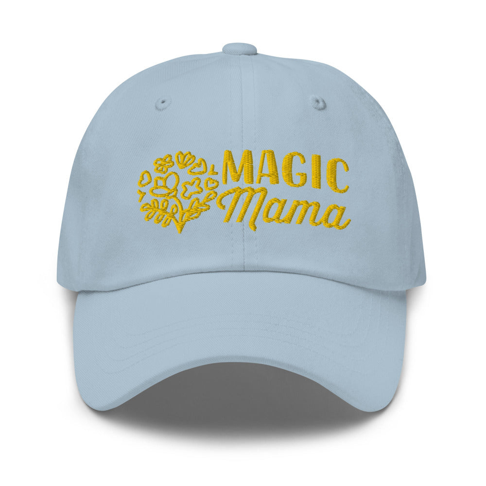 Magic Mama Embroidered Cap - Light Blue Color - https://ascensionemporium.net