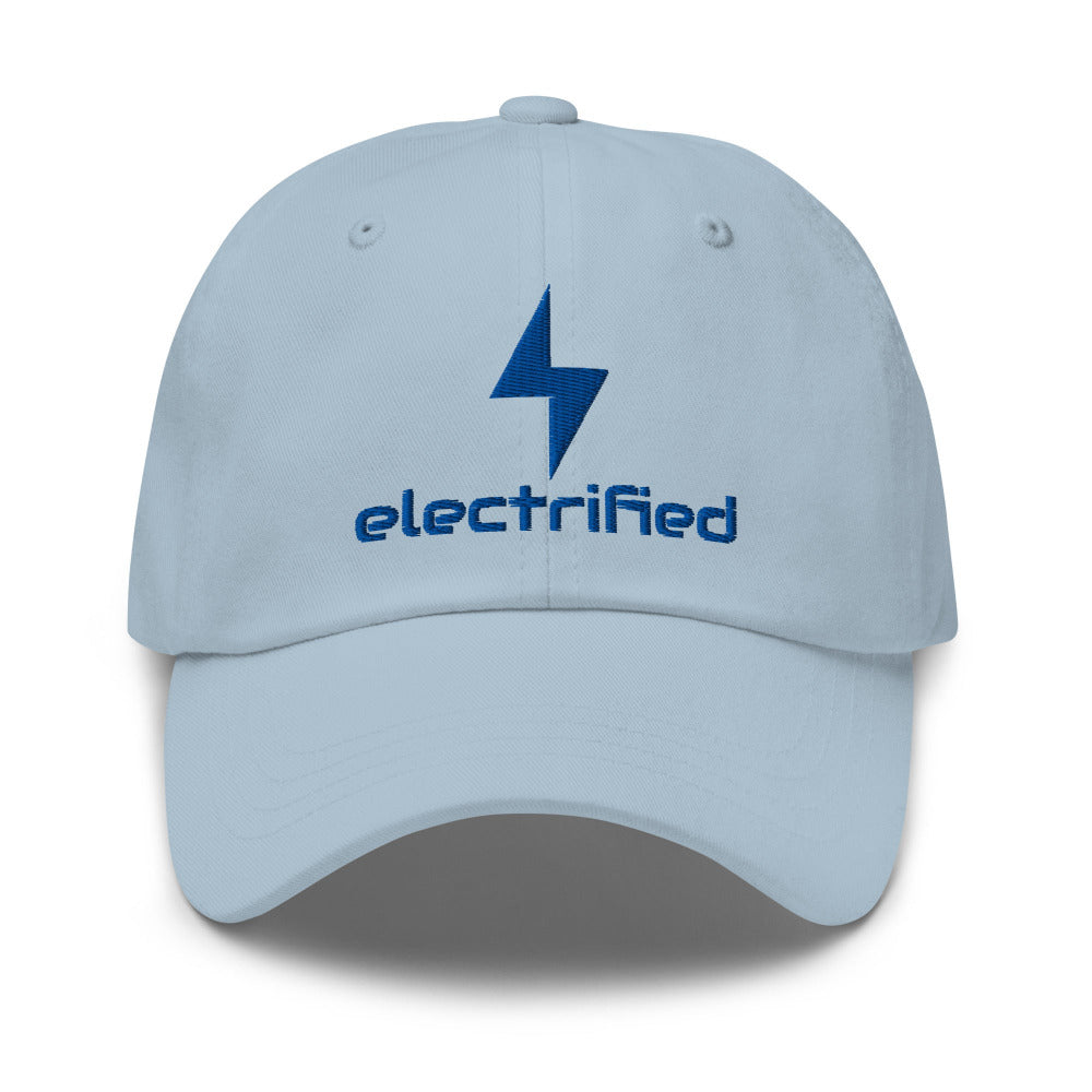 Electrified Embroidered Cap - Black Color - https://ascensionemporium.net