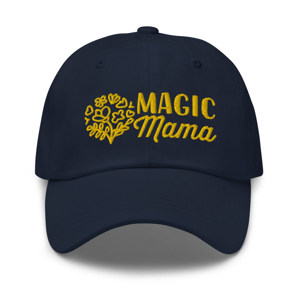 Magic Mama Embroidered Cap - Navy Color - https://ascensionemporium.net