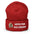 Vote For Ice Cream Cuffed Beanie - Red Color - https://ascensionemporium.net