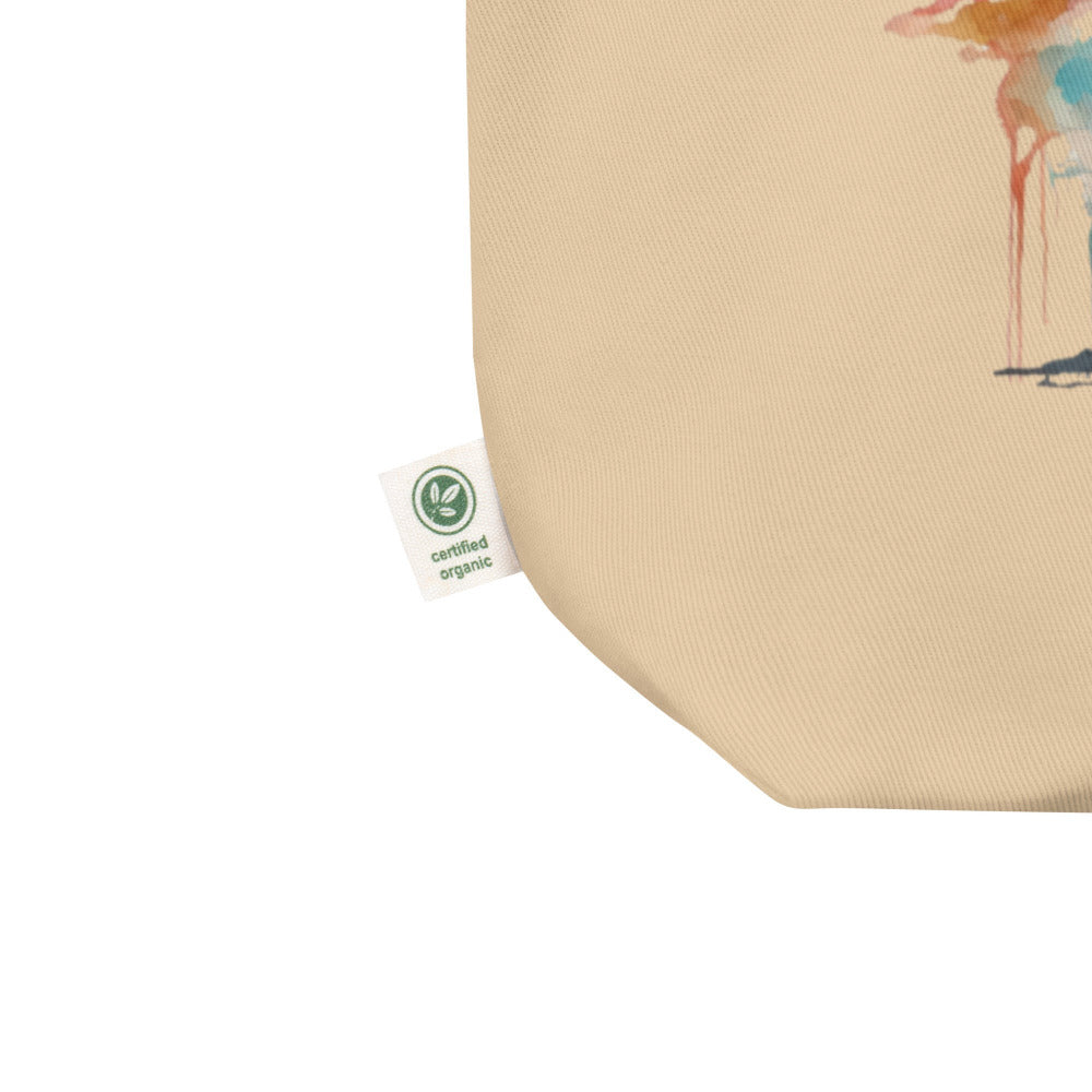 Namaste Watercolor Clouds Tote Bag - Oyster Color - https://ascensionemporium.net