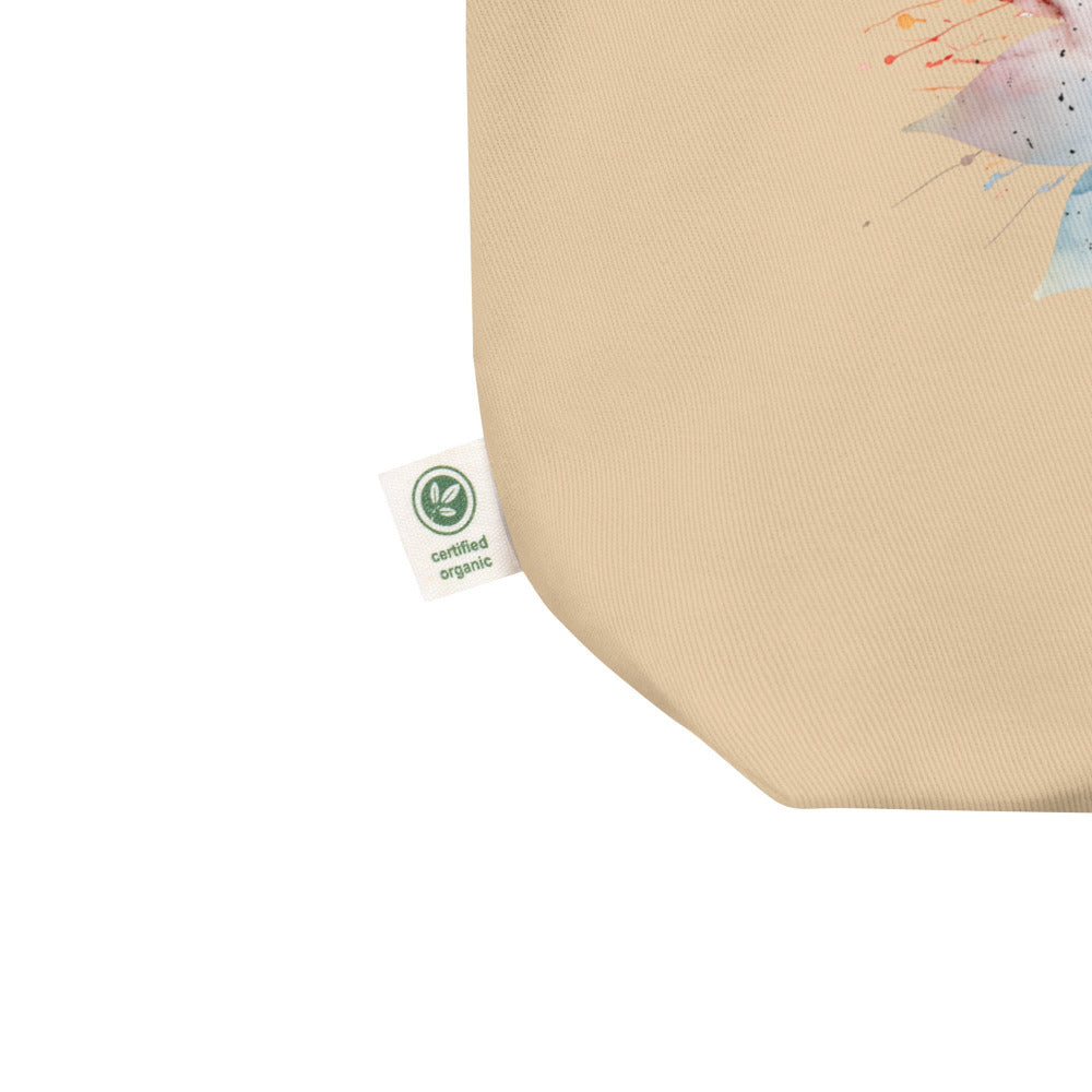 Namaste Lotus Flower Mandala Tote Bag - Oyster Color - https://ascensionemporium.net