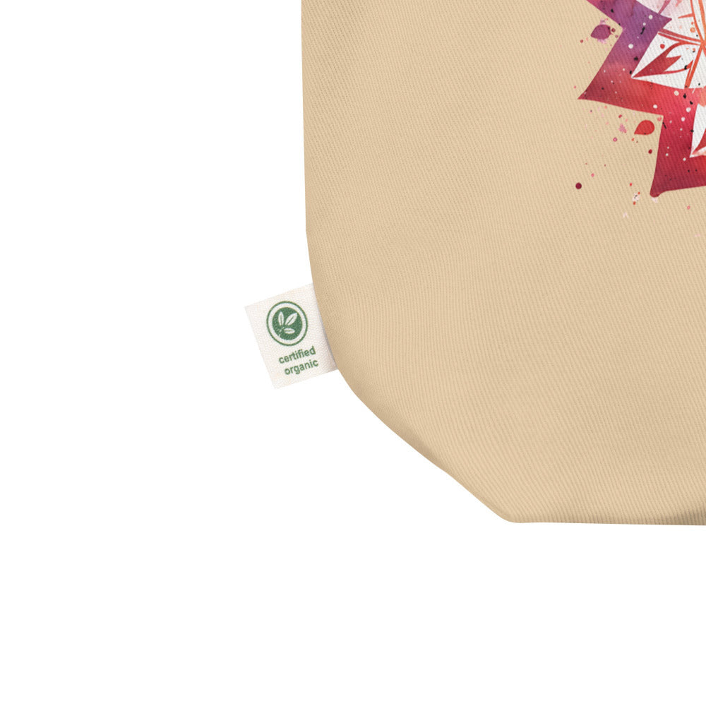 Namaste Lotus Chakra Tote Bag - Oyster Color - https://ascensionemporium.net