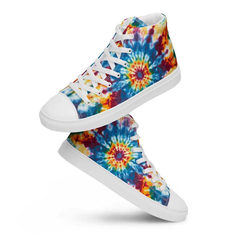 Starflower Men’s High Top Sneakers - https://ascensionemporium.net