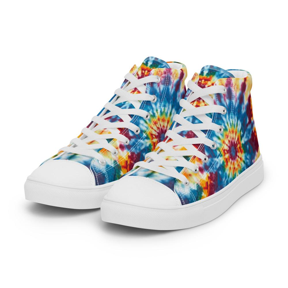 Starflower Men’s High Top Sneakers - https://ascensionemporium.net