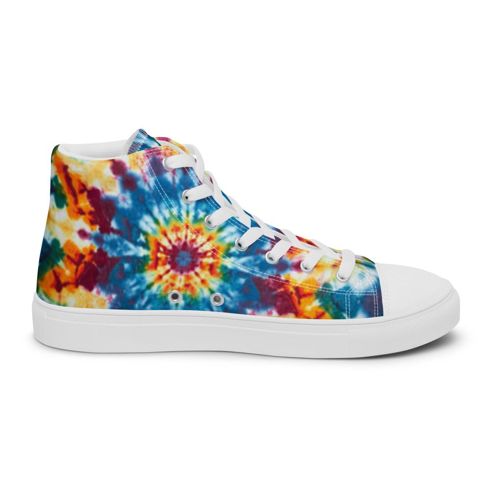 Starflower Men’s High Top Sneakers - https://ascensionemporium.net