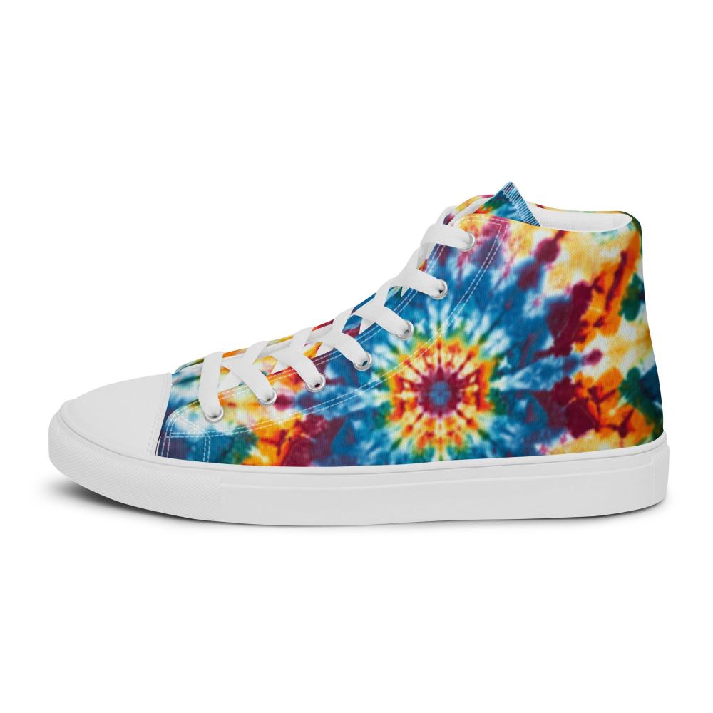 Starflower Men’s High Top Sneakers - https://ascensionemporium.net