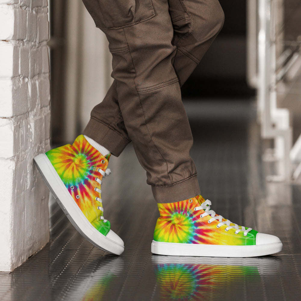 Fractality Men’s High Top Sneakers - https://ascensionemporium.net