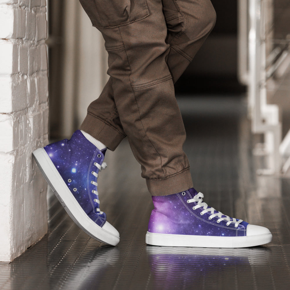 Cosmic Men’s High Top Sneakers - https://ascensionemporium.net