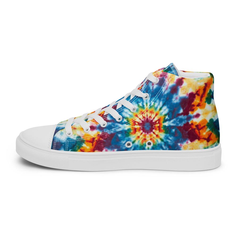 Starflower Men’s High Top Sneakers - https://ascensionemporium.net