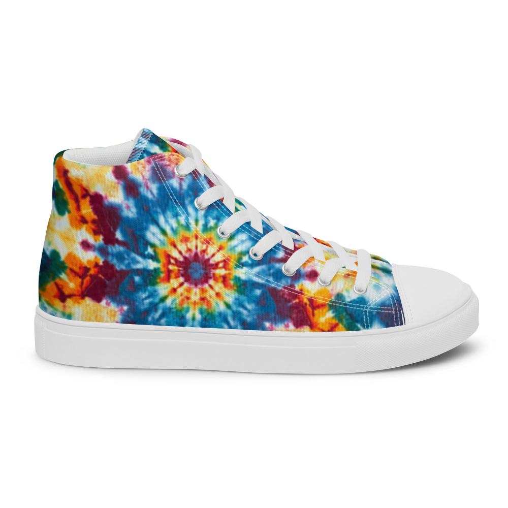 Starflower Men’s High Top Sneakers - https://ascensionemporium.net