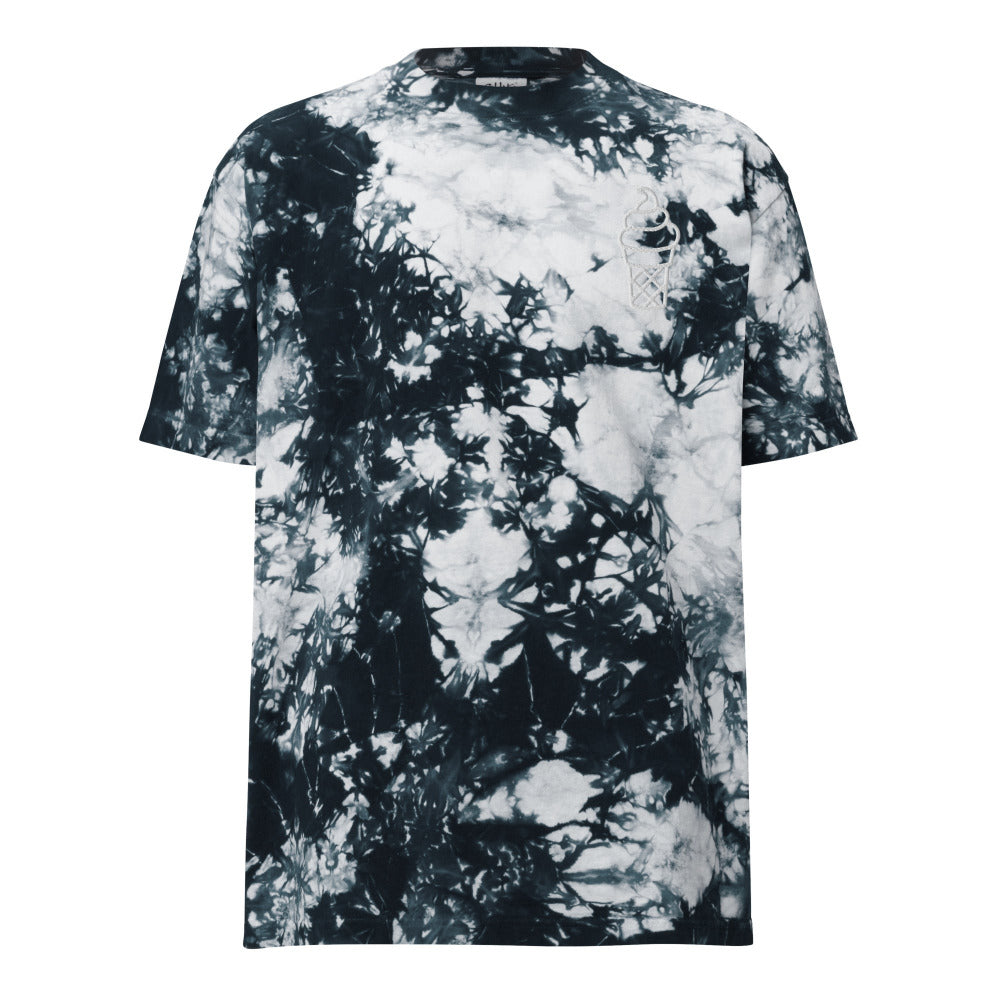 Ice Cream Embroidered Oversized Tie Dye TShirt — https://ascensionemporium.net