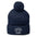 Breathe Pom-Pom Beanie - Navy