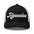 Aquarius Zodiac Embroidered Curved Bill Trucker Hat - Black/White Color - https://ascensionemporium.net