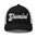 Gemini Zodiac Embroidered Curved Bill Trucker Hat - Black/White Color - https://ascensionemporium.net